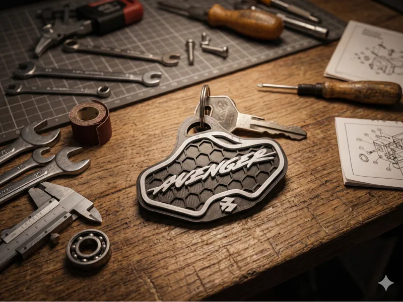 Llavero Bajaj Avenger 220 Keychain