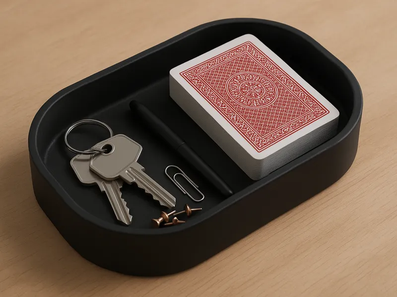 Small elegant desk organizer