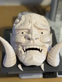 Masque japonais Hannya Oni à porter — photo 3