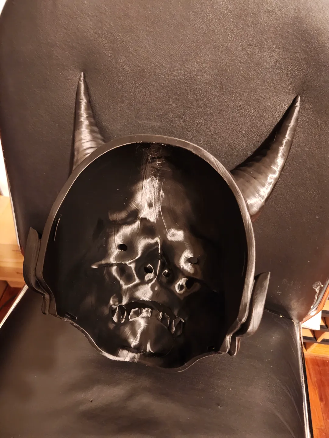 Traditional Japanese Hannya Oni Mask view 4