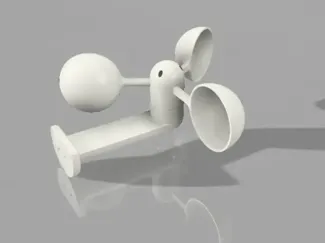 Anemometer wind speed