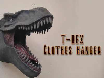 Jurassic Hook – When the T-Rex Holds Your Jacket