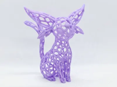 Pokémon Espeon Voronoï