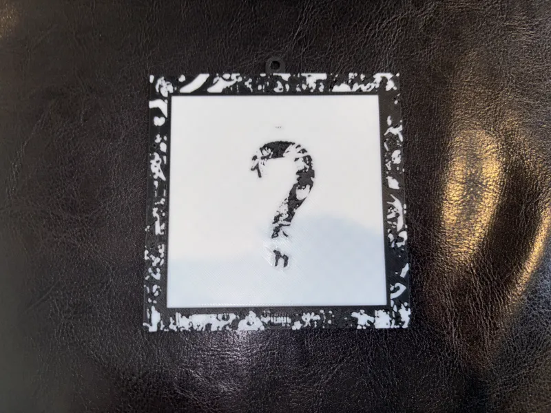 XXXTentacion "?" keychain