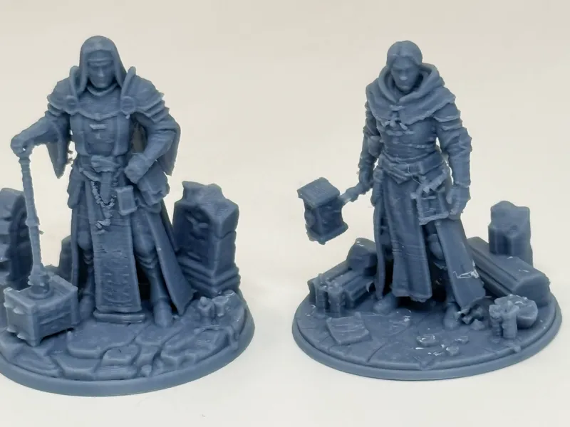 D&D Battle Nuns - Cleric & Paladin Miniature Pack