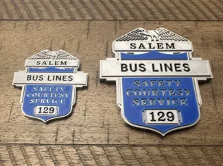 Salem Bus Lines Driver Badge