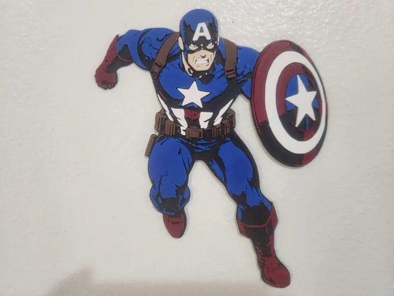 Captain America Wall Art