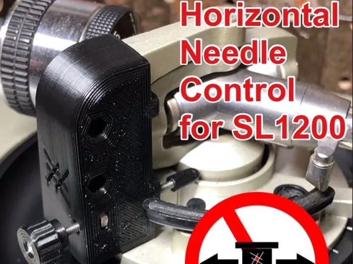 SL1200用 針飛び軽減機構ー水平方向制御