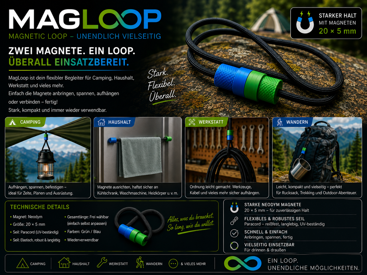 MagLoop - Das magnetische Seil für jeden Einsatz - 1