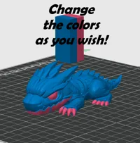 Articulated Dragon AMS (0.28mm layer, 2 walls, 10% infill)