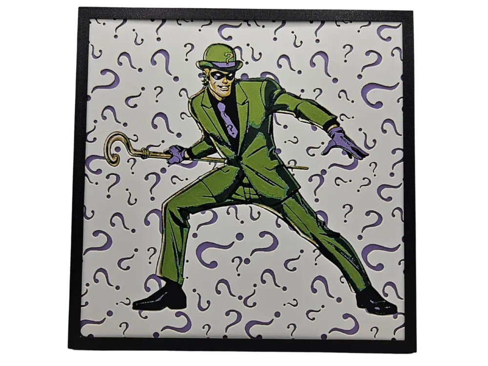 Classic Riddler - DC Comics by BusyKikiBee - MakerWorld