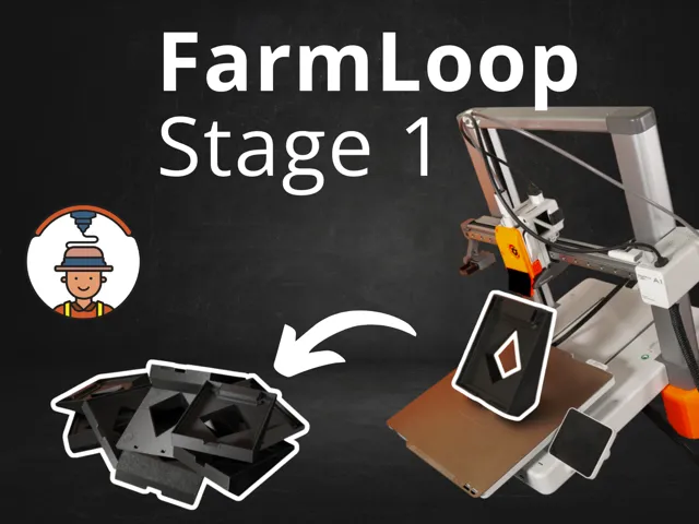 FarmLoop Stage 1 for A1 - Automatic Printing