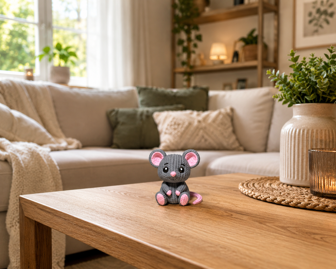 Miniatura 2 do modelo 3D Gestrickte Maus