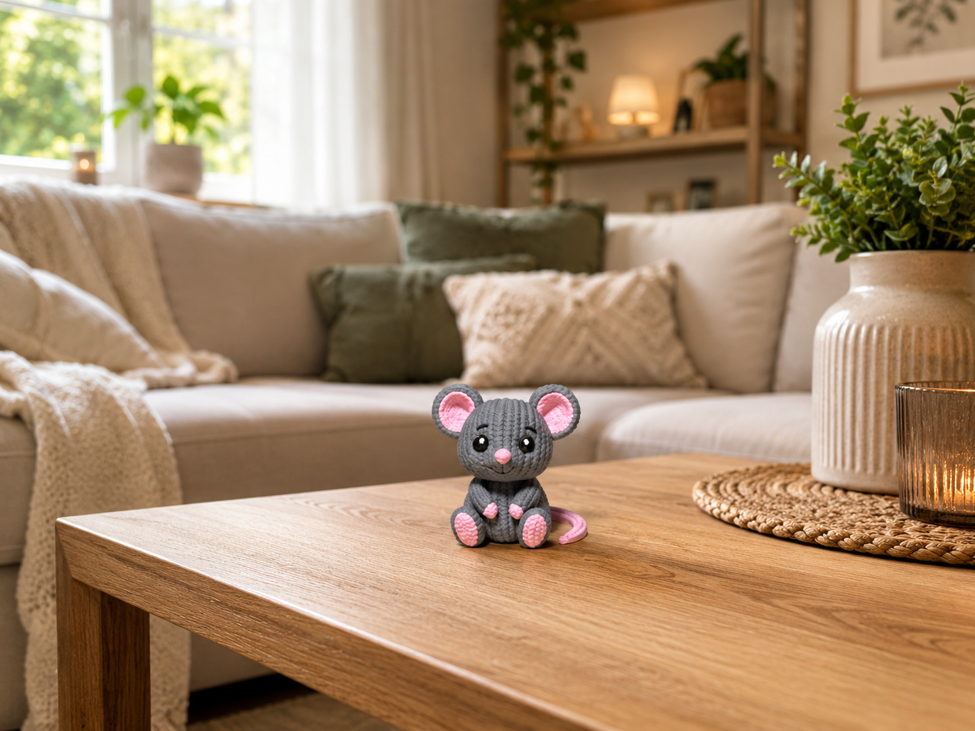 Miniatura 1 do modelo 3D Gestrickte Maus