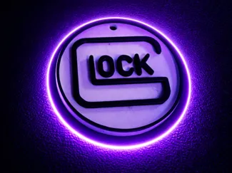 Glock Logo Keychain