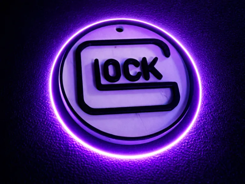 Glock Logo Keychain