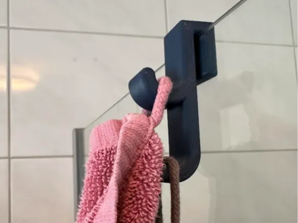 Showerhook with two holders