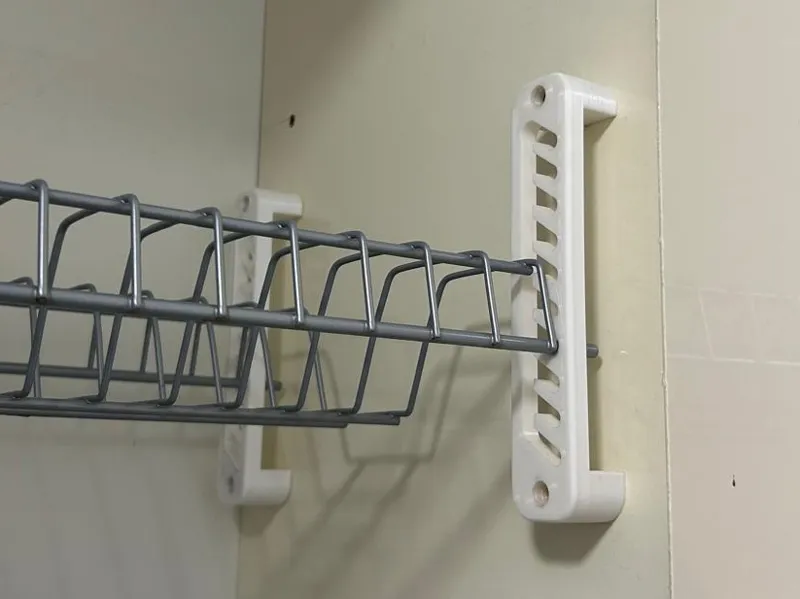 Height-Adjustable Dish Rack Holder