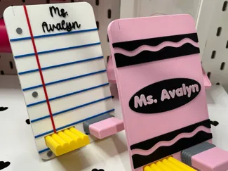 Line Paper Phone Holder
