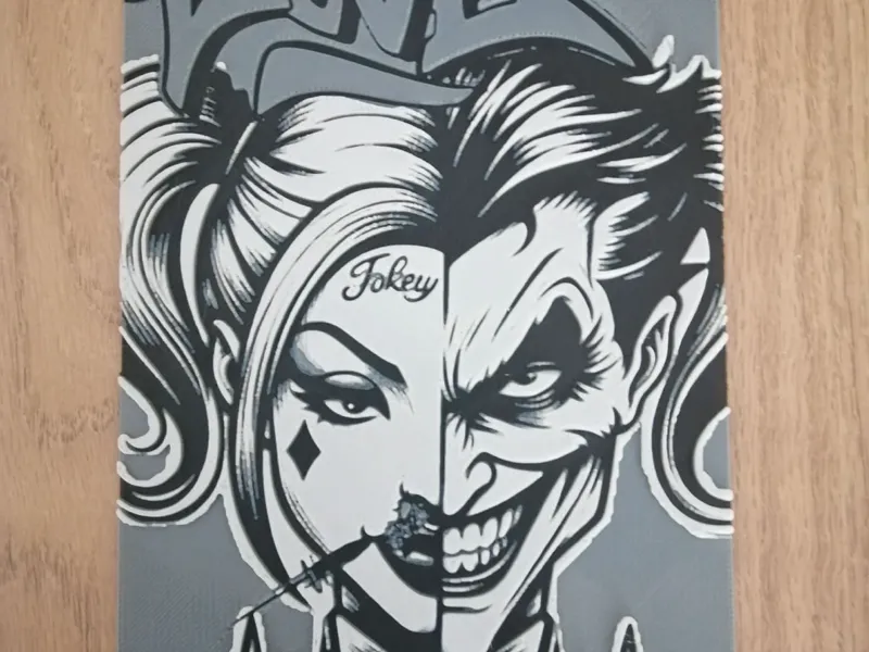 hueforge harley quinn et joker