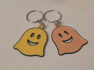Monster Ghost Keychain