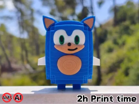 Accesorio para impresora 3D: Sonic Sprite (Optional AMS) from Fortnite — referencia de MakerWorld