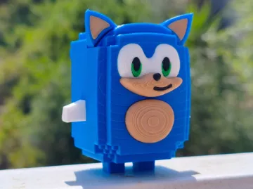 Accesorio para impresora 3D: Sonic Sprite (Optional AMS) from Fortnite — vista de referencia 3