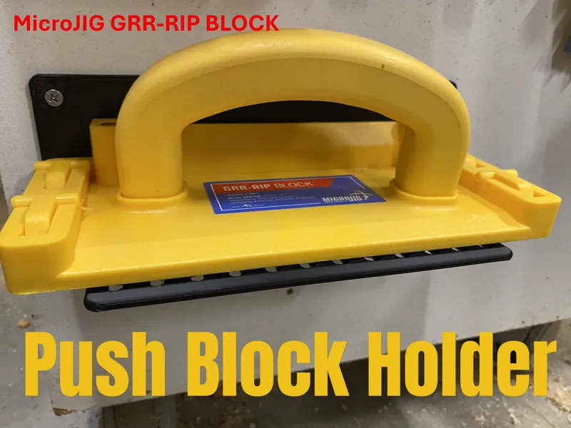 Push Block Holder / Stand MicroJIG