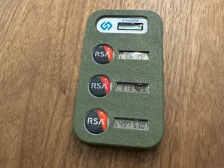 4x RSA Token Holder
