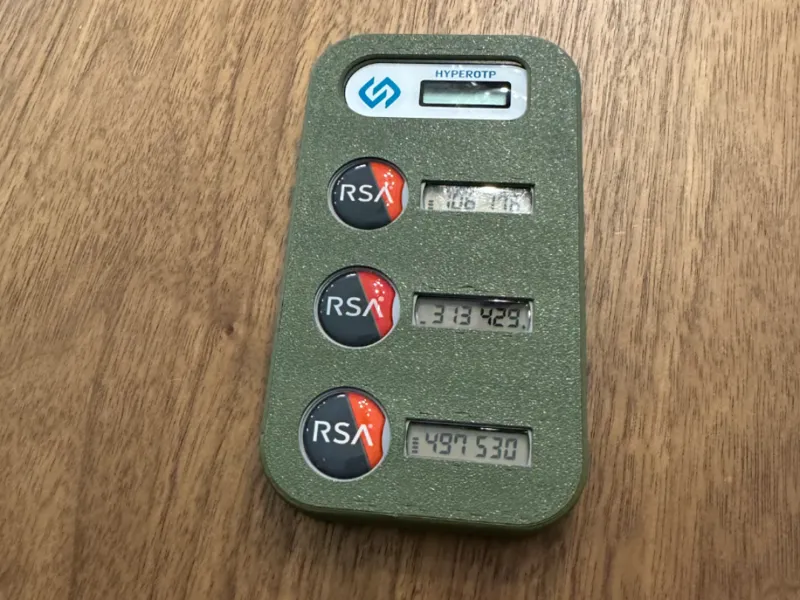 4x RSA Token Holder