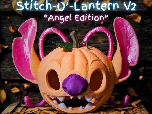Stitch-O'-Lantern V2 - ANGEL EDITION