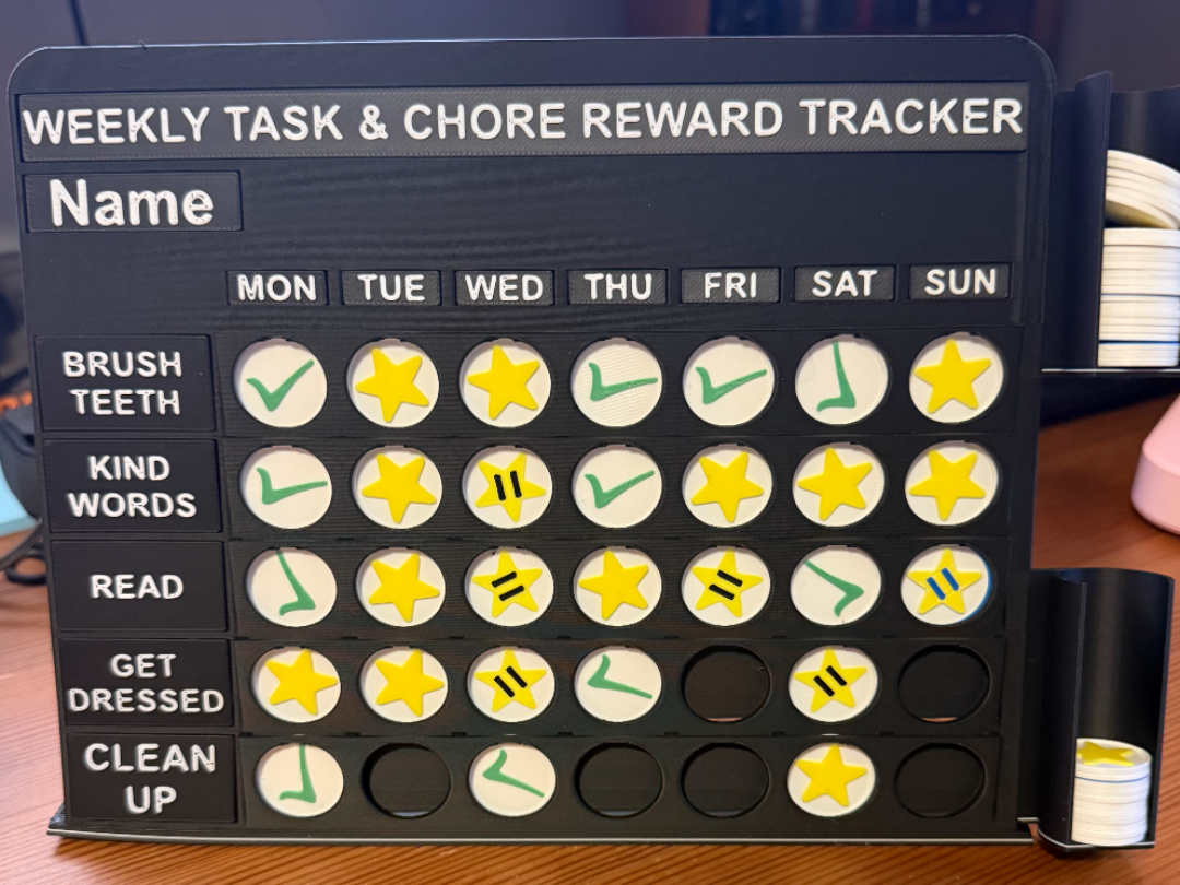 Weekly Chore & Reward Tracker