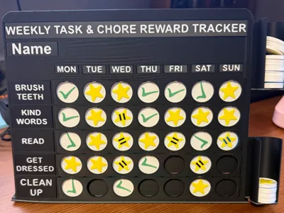 Weekly Chore & Reward Tracker