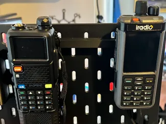 Ham Radio Mount for Ikea Skadis (5 Peg)