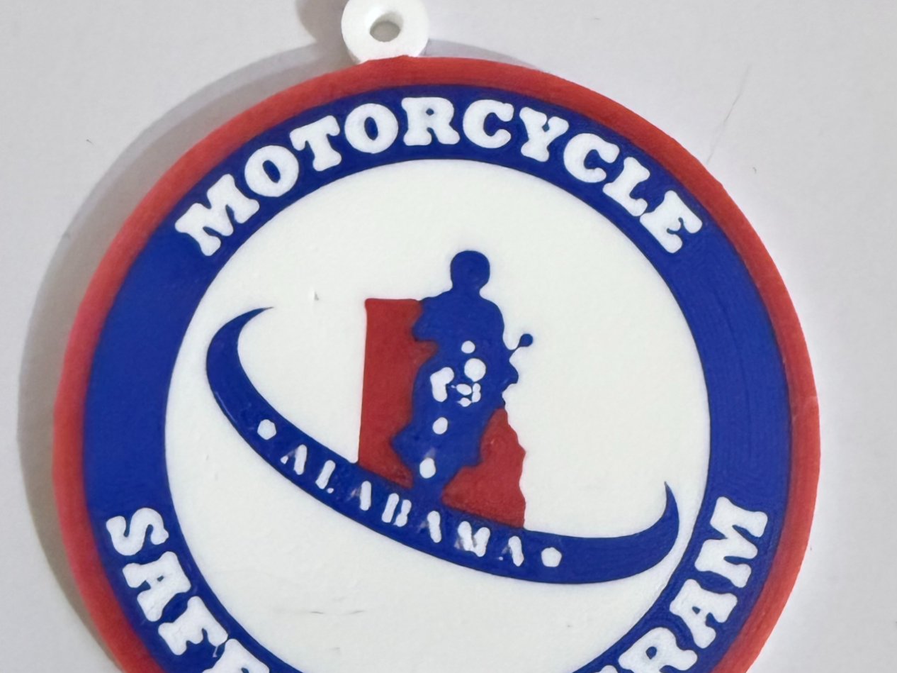 Alabama Traffic Safety Center Keychain