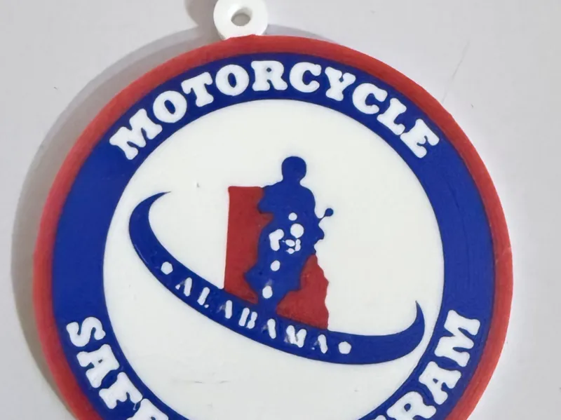 Alabama Traffic Safety Center Keychain
