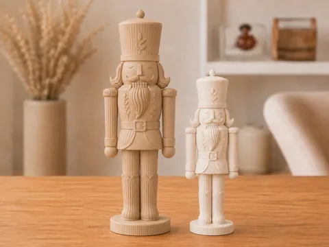 Soporte: Nutcracker decoration set — referencia de MakerWorld