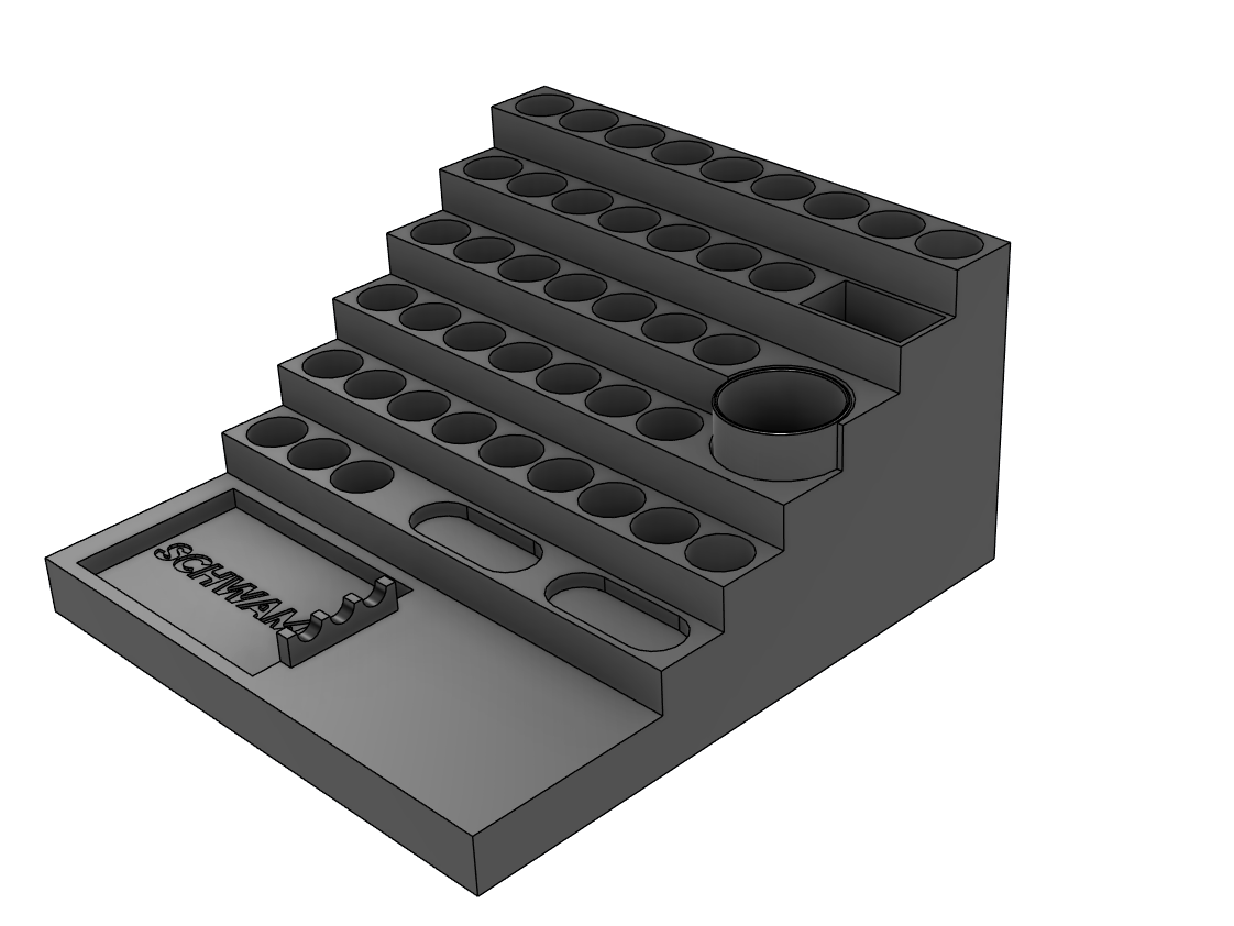 Praktischer Organizer für Farben Pinsel & Airbrush