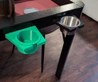 Support de gobelet pour table de jeu Ironside — photo 3