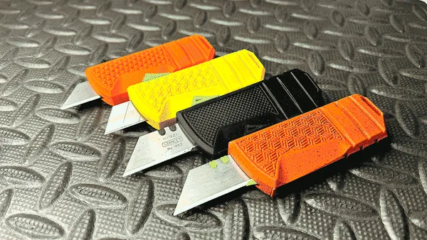 Smallest OTF Utility Knife. 18mm & Trapezoid
