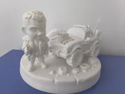 Chibi Mad Max Diorama