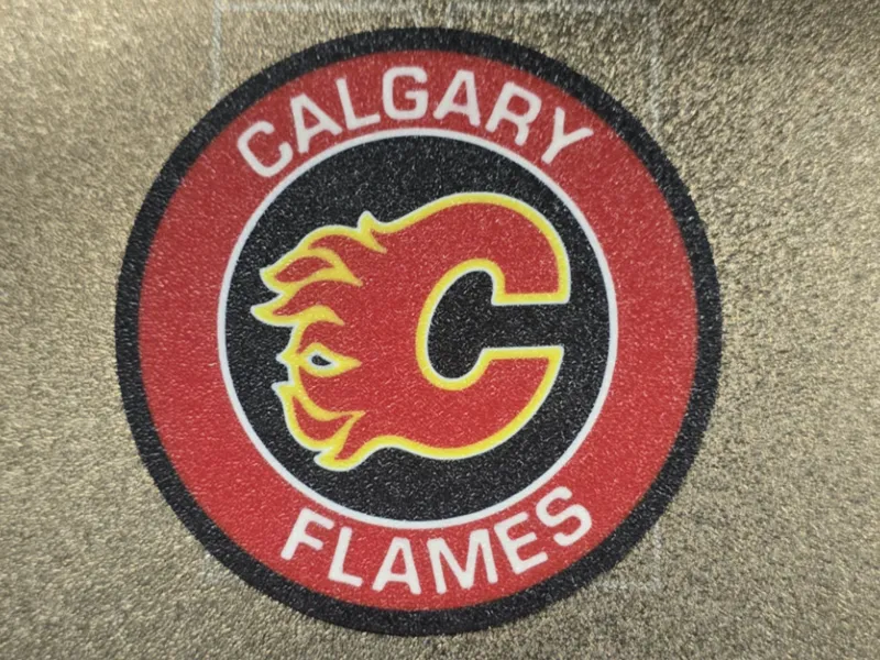 Flames Coaster Set with holder and insert