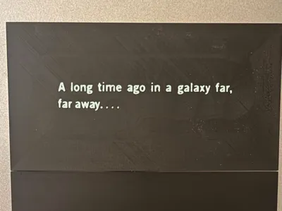 Star Wars Opening Crawl