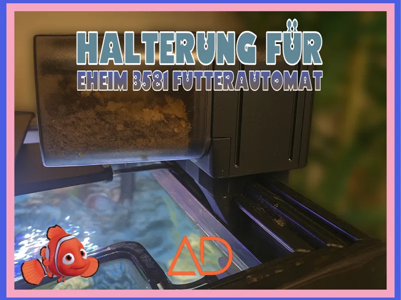 Eheim Futterautomat Halterung – Rahmenversion