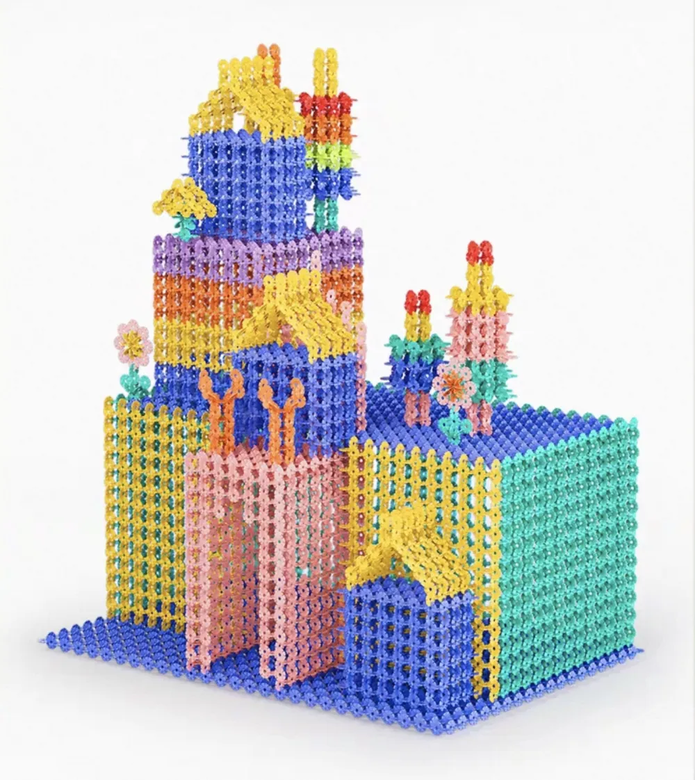 Snowflake building blocks by 小厮工作室 MakerWorld: Download Free 3D Models