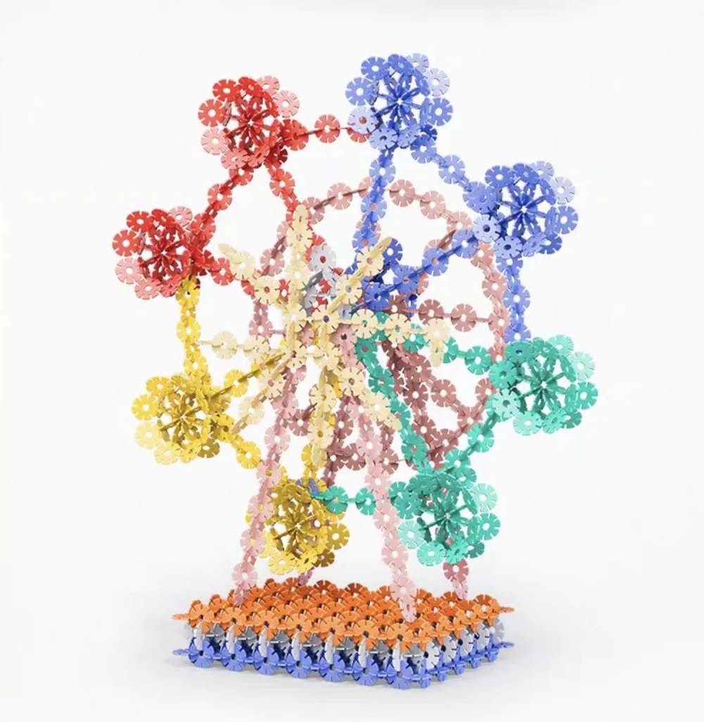 Snowflake building blocks by 小厮工作室 MakerWorld: Download Free 3D Models