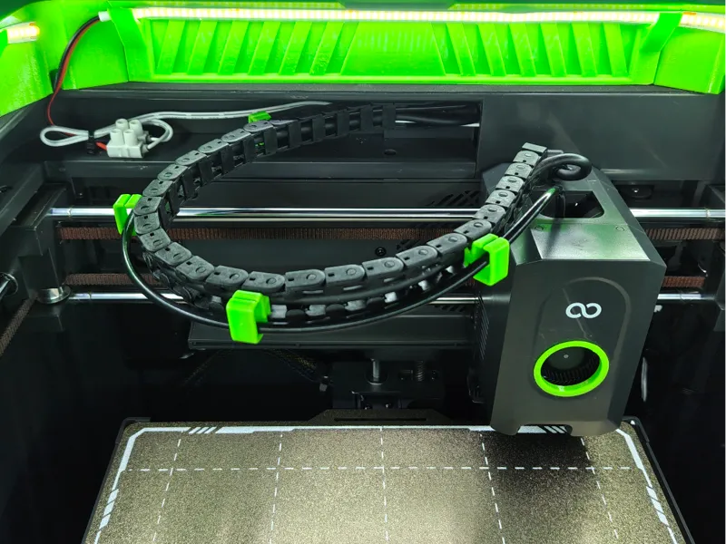 Elegoo centauri carbon clip catena ptfe V2