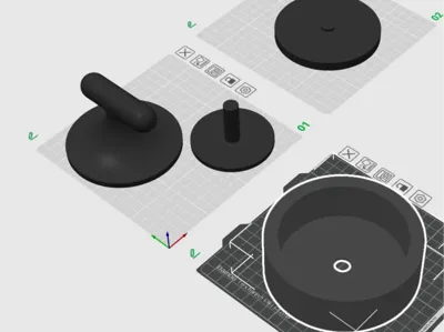Burger Patty Press with Ejector
