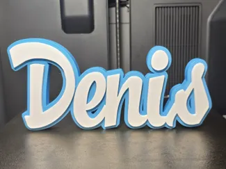 Nombre Denis Personalizado