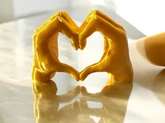 hand heart